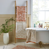 William Morris at Home Strawberry Thief Linen / Rust
